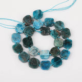 Tourmaline Stone Slab Beads for Bracelet Making