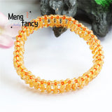 Blond Hair Crystal Beads Bracelet - Charm Men Women Jewelry