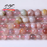 Cherry Agates Gemstone Beads Round Loose Spacer Stone Beads 6-10mm