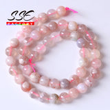 Cherry Agates Gemstone Beads Round Loose Spacer Stone Beads 6-10mm