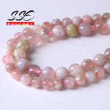 Cherry Agates Gemstone Beads Round Loose Spacer Stone Beads 6-10mm