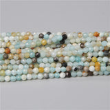Natural Amazonite Jasper Stone Beads for Jewelry Making