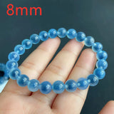 Natural Agate Clear Round Beads Bracelet 8mm 10mm 12mm AAAAA