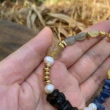 Natural Amazonite Bracelet Stone Irregular Jewelry