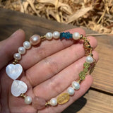 Natural Amazonite Stone Bracelet Jewelry