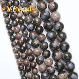 Glaucophane Stone Beads 6mm 8mm 10mm Smooth Beads DIY Charm Accessories