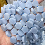 Natural Angel Hexagonal Bead for DIY Jewelry