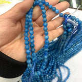 6mm Natural Apatite Stone Beads Bracelet
