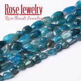 Natural Apatite Beads 6-8mm 15''