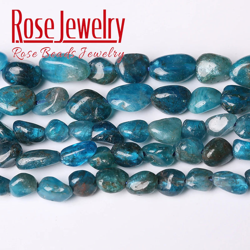 Natural Apatite Beads 6-8mm 15''