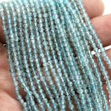 Natural Apatite Faceted Beads Stone High 2 3 4 6mm Round