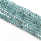 Natural Apatite Faceted Beads Stone High 2 3 4 6mm Round