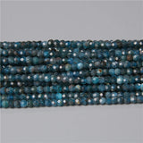 Apatite Stone Beads Faceted Spacer Beads 3x4MM