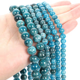 Apatite Stone Beads Round Loose Spacer Beads For Jewelry Making 6/8/10MM