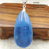Aquamarine Clear Beads Pendant Necklace Jewelry