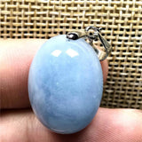 Aquamarine Necklace Pendant Jewelry Silver AAAAA Gemstone