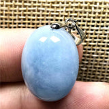 Aquamarine Necklace Pendant Jewelry Silver AAAAA Gemstone