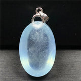 Aquamarine Pendant 925 Silver Water Drop Gemstone Jewelry