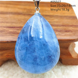 Aquamarine Pendant Necklace Water Drop AAAAAA