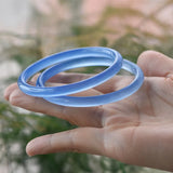 Chalcedony Hand-carved Round Bracelet Agate Beauty Bracelet