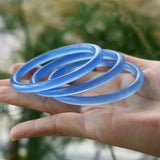 Chalcedony Hand-carved Round Bracelet Agate Beauty Bracelet