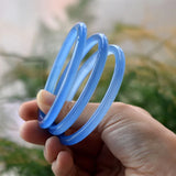 Chalcedony Hand-carved Round Bracelet Agate Beauty Bracelet