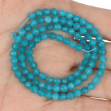 Chalcedony Faceted Beads 2/3/4mm for DIY Jewelry