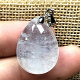 AAAAA Aquamarine Pendant Silver Water Drop Gemstone Jewelry