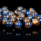 Natural Cloisonne Stone Beads Round 4/6/8/10/12mm