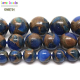 Cloisonne Stone Round Loose Beads 6 8 10mm 15inches