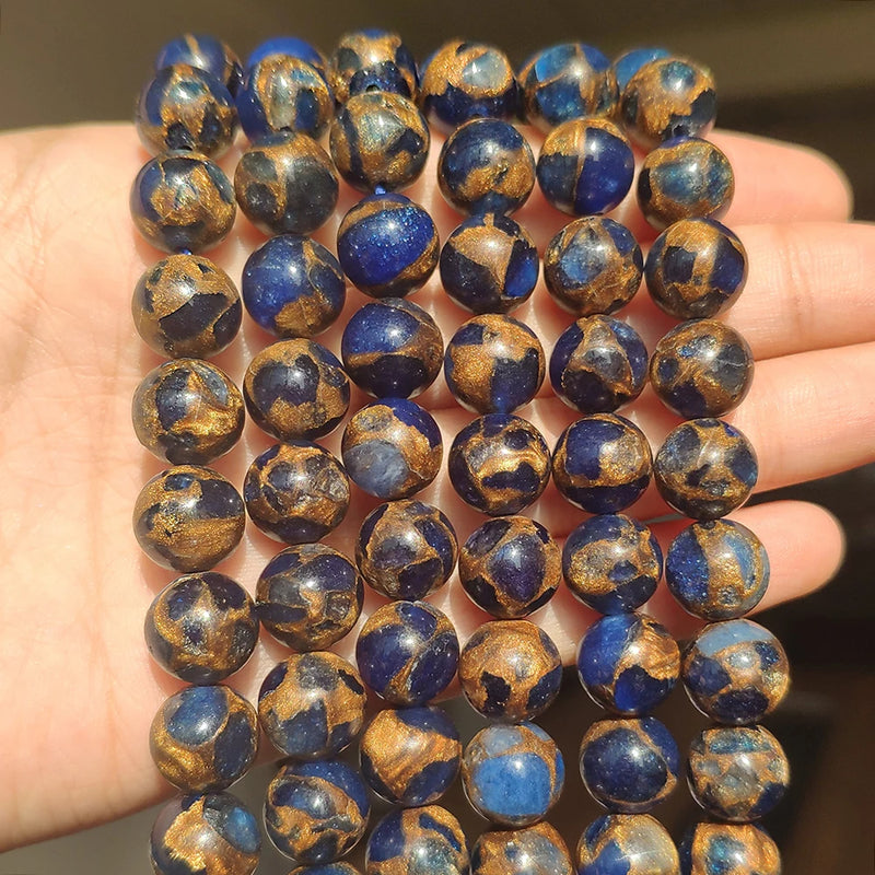 Cloisonne Stone Round Loose Beads 6 8 10mm 15inches