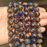 Cloisonne Stone Round Loose Beads 6 8 10mm 15inches