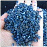 Natural Corundum Single Crystal Raw Stone Specimen Sapphire