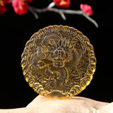 Natural Crystal Chinese Zodiac Dragon Pendant Jewelry