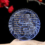 Natural Crystal Chinese Zodiac Dragon Pendant Jewelry