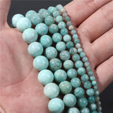 Amazonite Round Chips Loose Beads Necklace Bracelet Earrings DIY