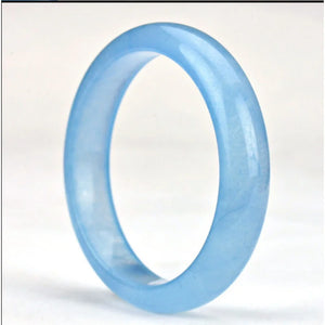 Natural Jade Bangle Bracelet Hand-carved Charm Jewelry Accessories Men Women