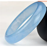 Natural Jade Bangle Bracelet Hand-carved Charm Jewelry Accessories Men Women