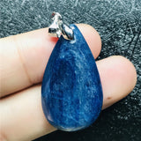 Kyanite Crystal Pendant Water Drop Gemstone Beauty Jewelry AAAAA