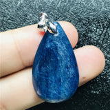 Kyanite Crystal Pendant Water Drop Gemstone Beauty Jewelry AAAAA