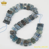 Natural Kyanite Stone Slice Spacer Beads Pendant Findings