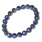Labradorite Round Beads Bracelet Light Labradorite 7-13mm AAAAA