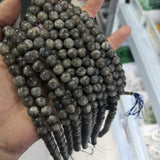 Labradorite Grey Smooth Gemstone Beads for Jewelry Making 6-12mm