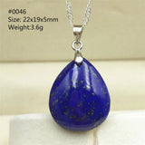 Lapis Lazuli Pendant Water Drop Necklace AAAAA