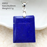 Lapis Lazuli Bead Pendant Necklace Crystal Jewelry AAAAA