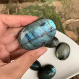 Labradorite Pendant Women Water Drop Necklace