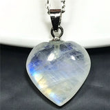 Moonstone Crystal Pendant Necklace Healing Love Gift
