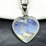 Moonstone Crystal Pendant Necklace Healing Love Gift