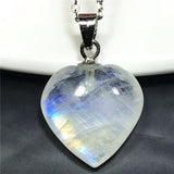 Moonstone Crystal Pendant Necklace Healing Love Gift