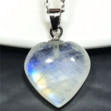 Moonstone Crystal Pendant Necklace Healing Love Gift